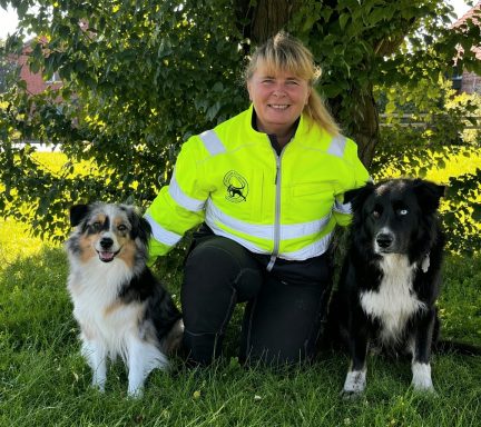 Stephanie Team mit
Peaches-geprüft
Venom in Ausbildung
Damon